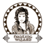 Halfling Wizard Female Portrait - Transparent